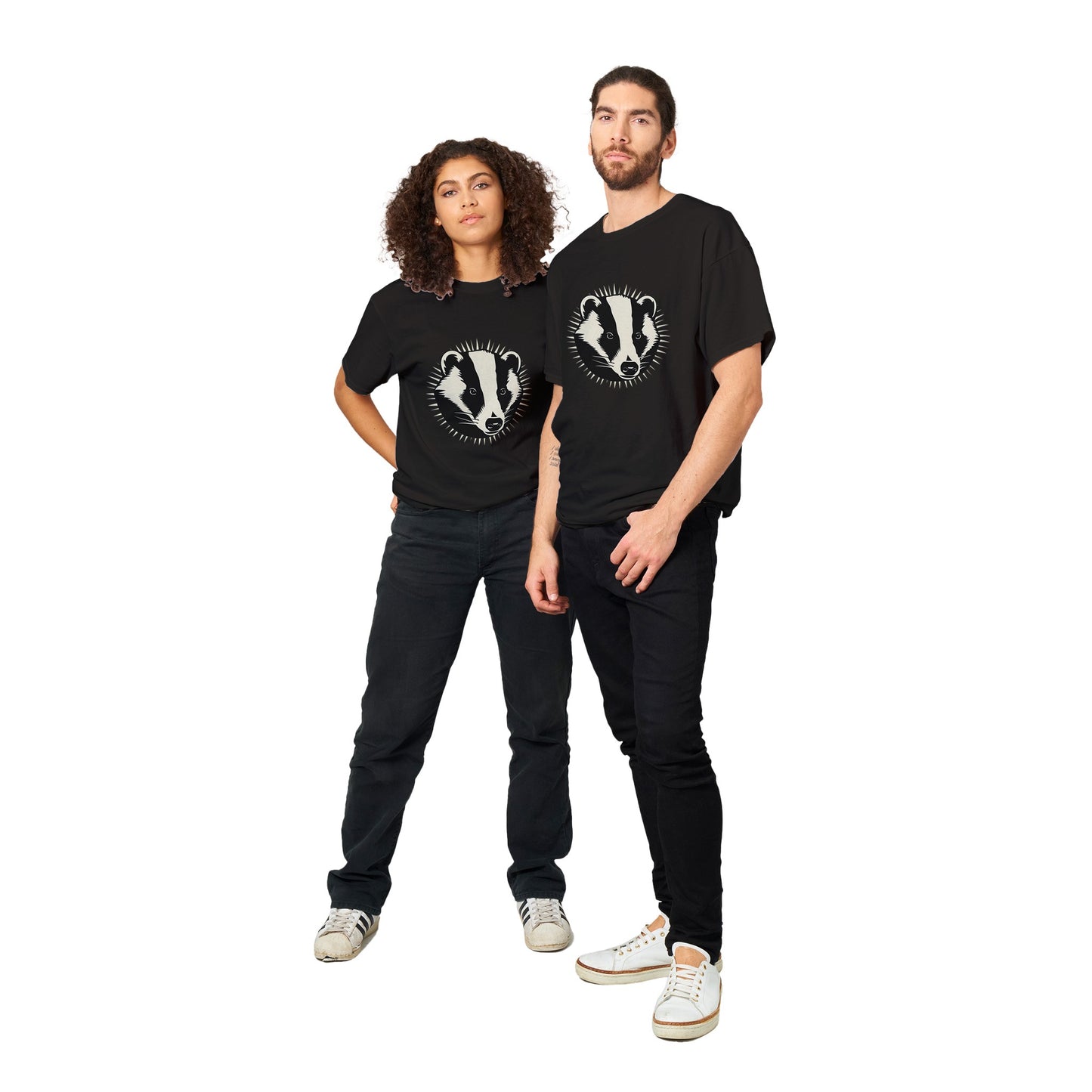 Badger - Wild Heart Collection - Unisex Crewneck T-shirt