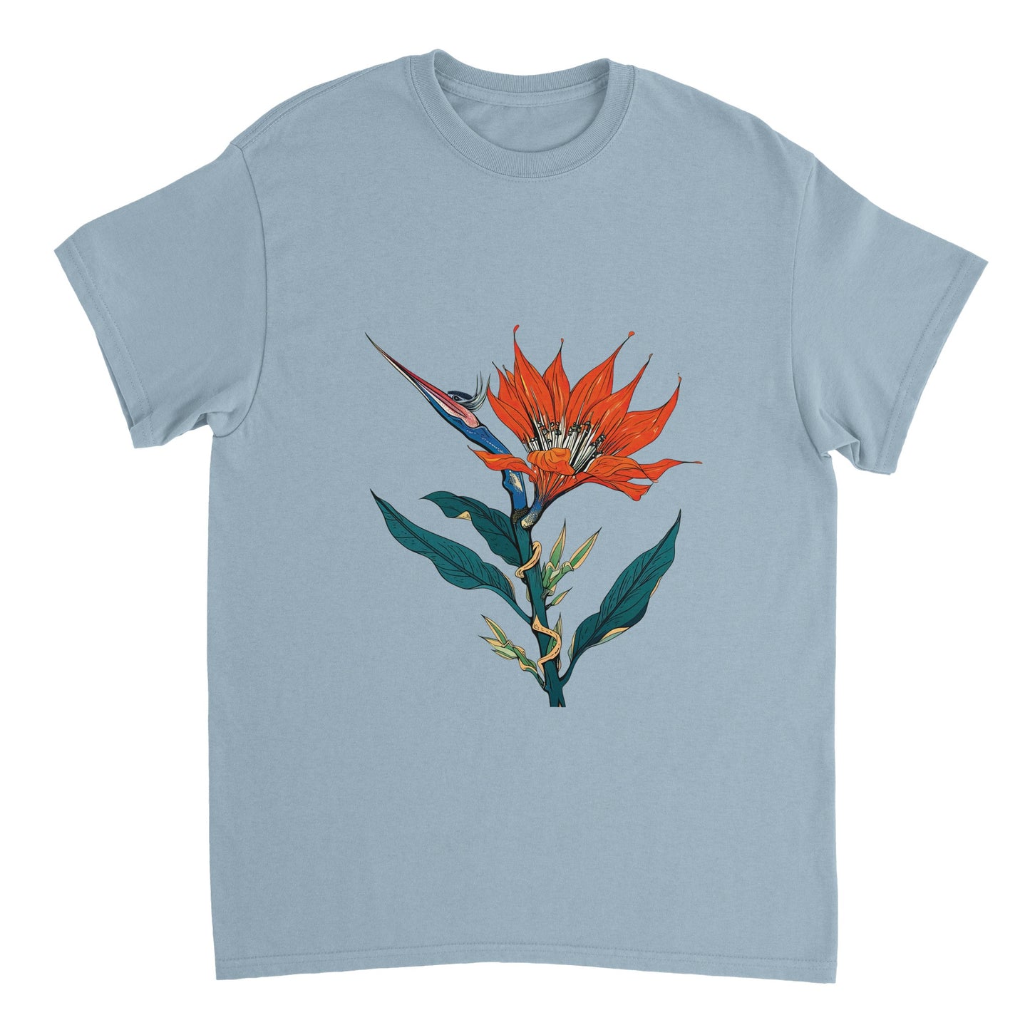 Bird of Paradise - Flower Power Collection - Unisex Crewneck T-shirt