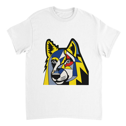 Abstract Wolf  - Wild Heart Collection - Unisex Crewneck T-shirt