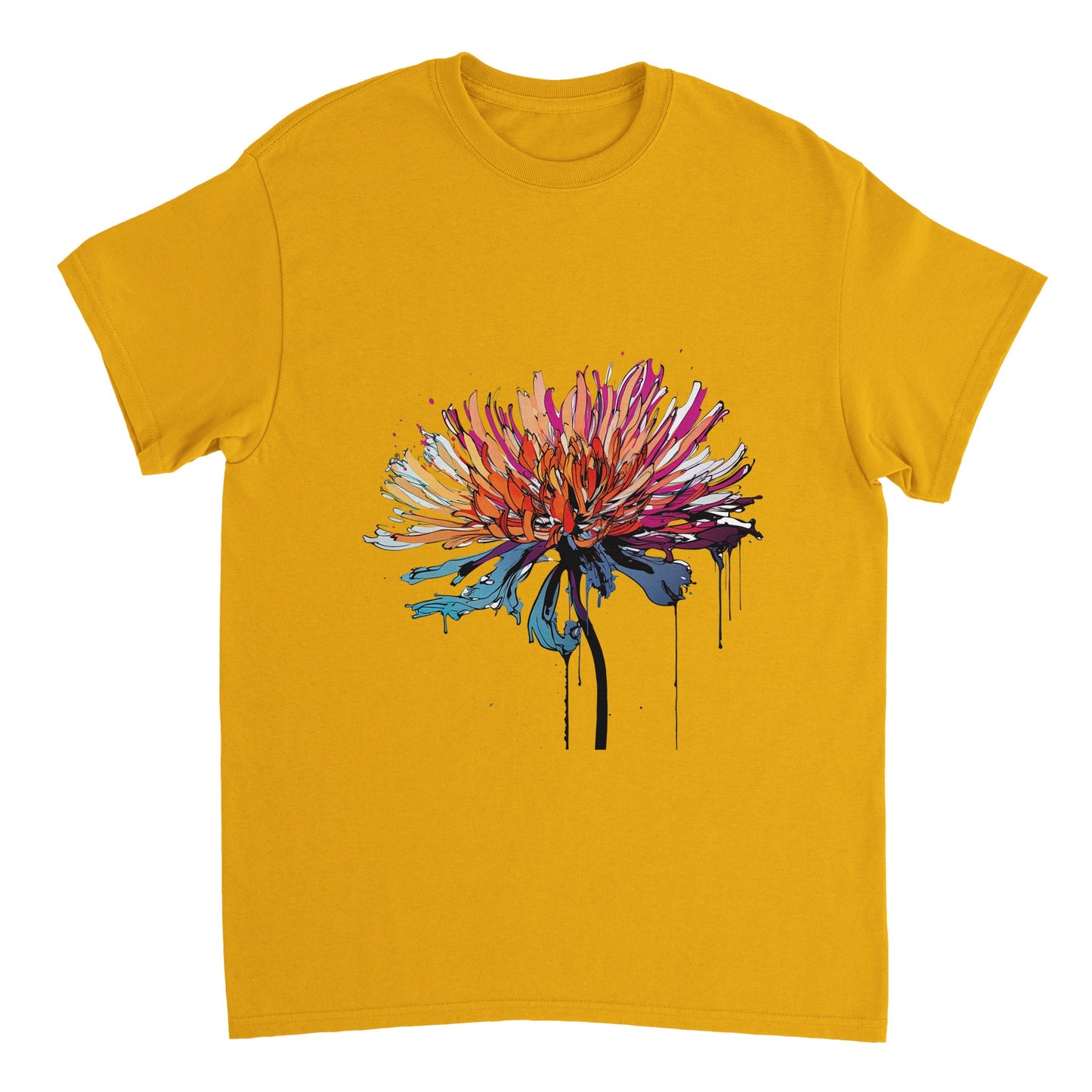 Chrysanthemum - Flower Power collection - Unisex Crewneck T-shirt