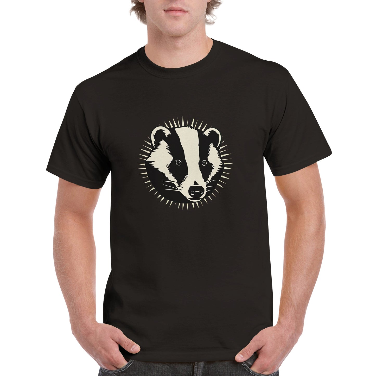 Badger - Wild Heart Collection - Unisex Crewneck T-shirt