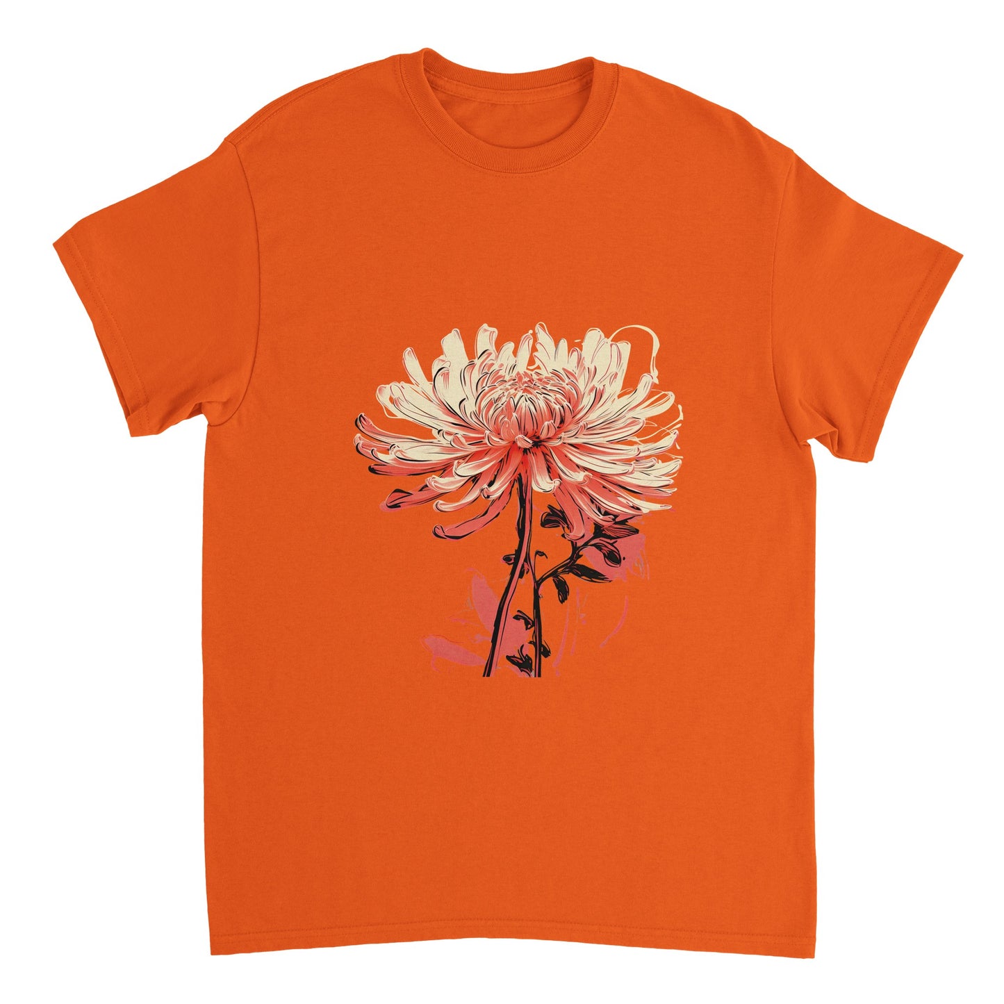 Chrysanthemum - Flower Power Collection - Unisex Crewneck T-shirt