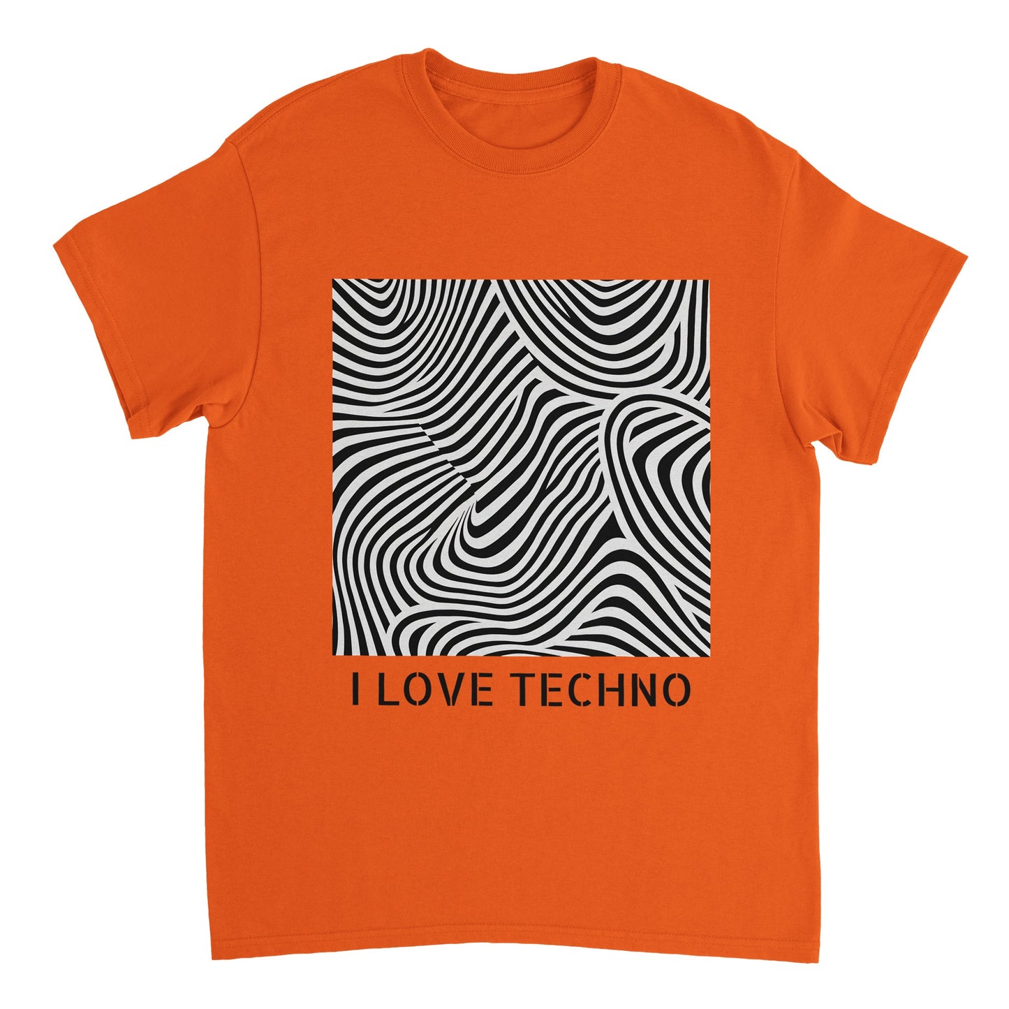 Techno - Music Series - Unisex Crewneck T-shirt