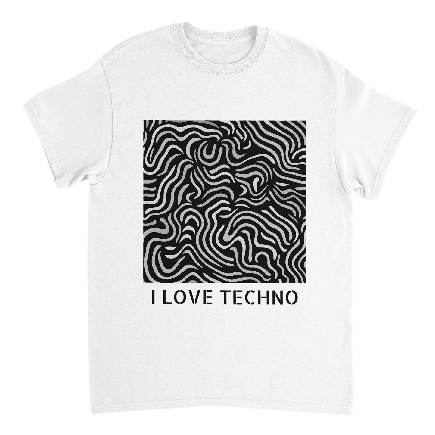 Techno - Music Series - Unisex Crewneck T-shirt