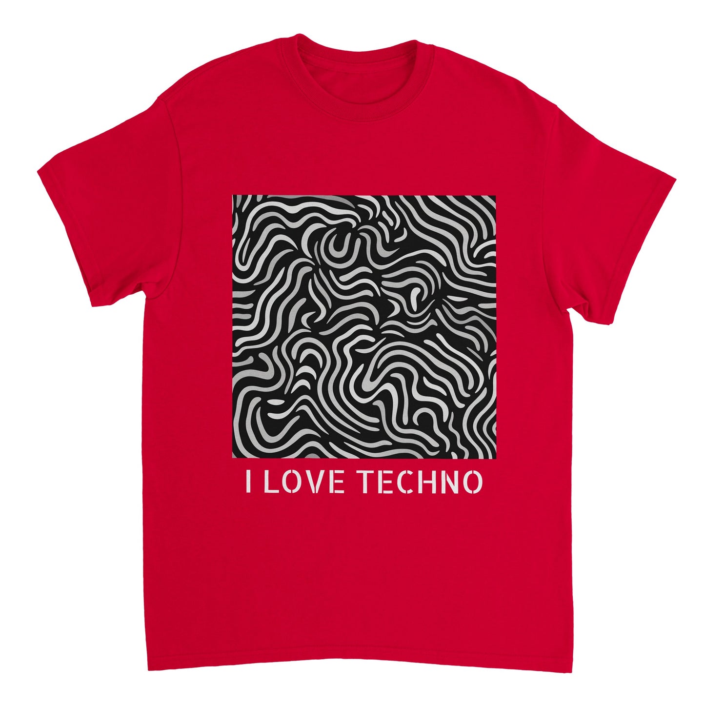 Techno - Music Series - Unisex Crewneck T-shirt