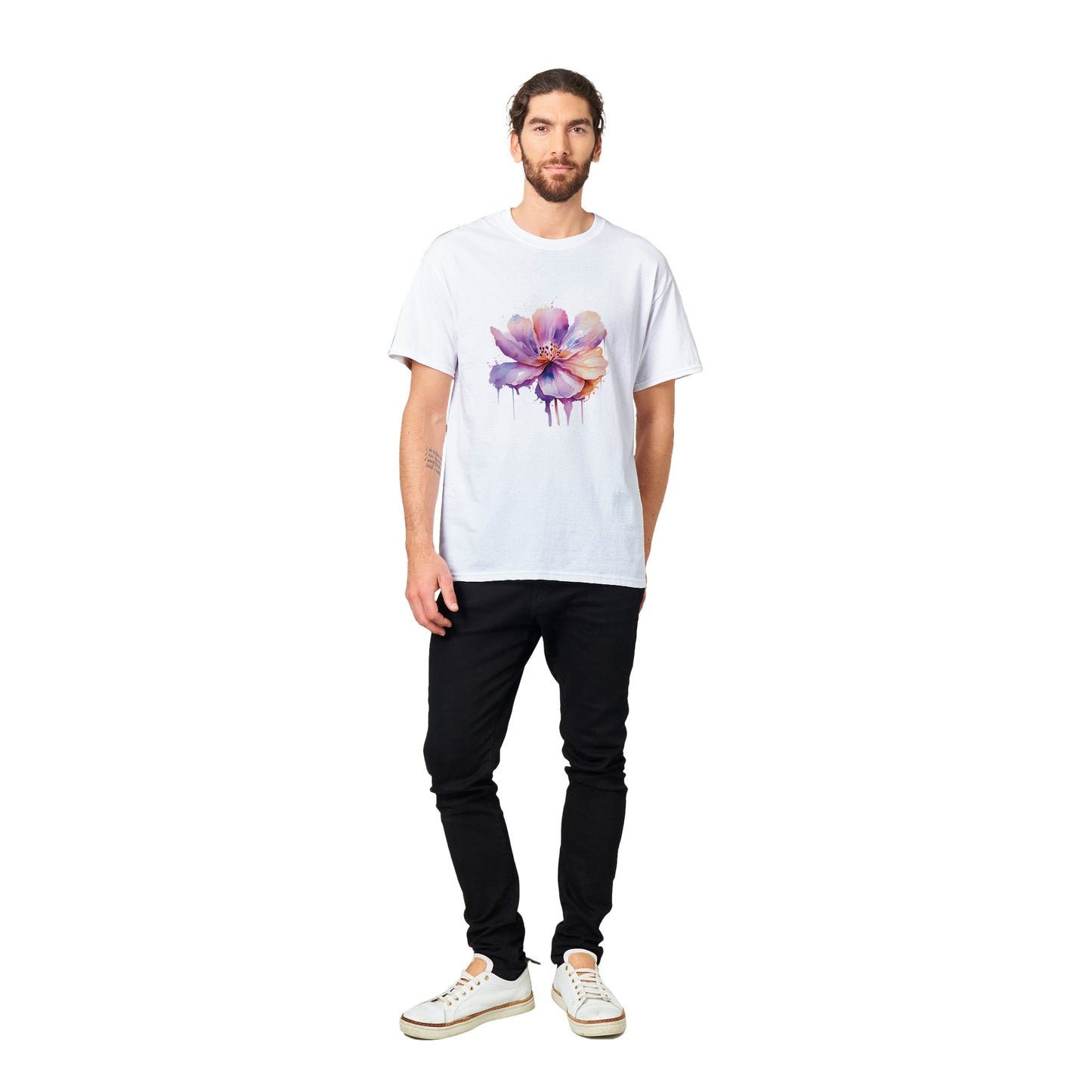 Flower - Flower Power Collection- Unisex Crewneck T-shirt