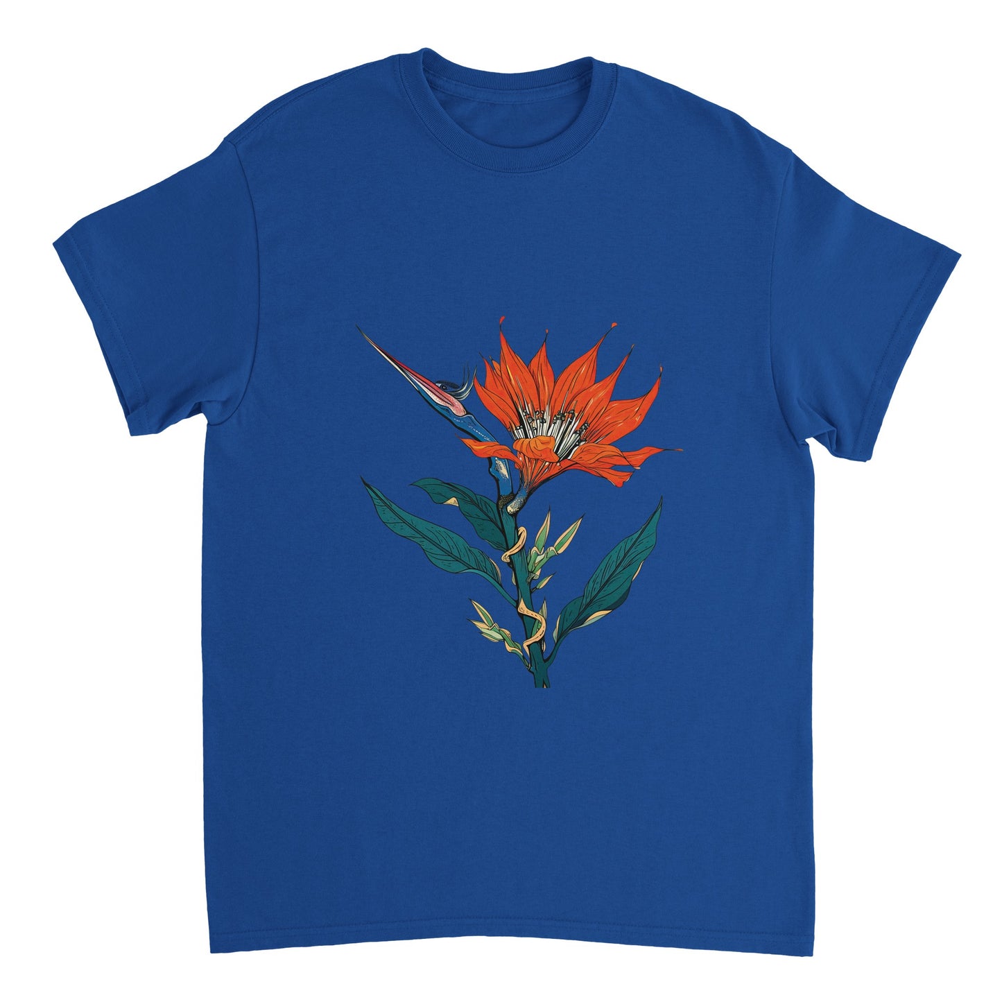 Bird of Paradise - Flower Power Collection - Unisex Crewneck T-shirt