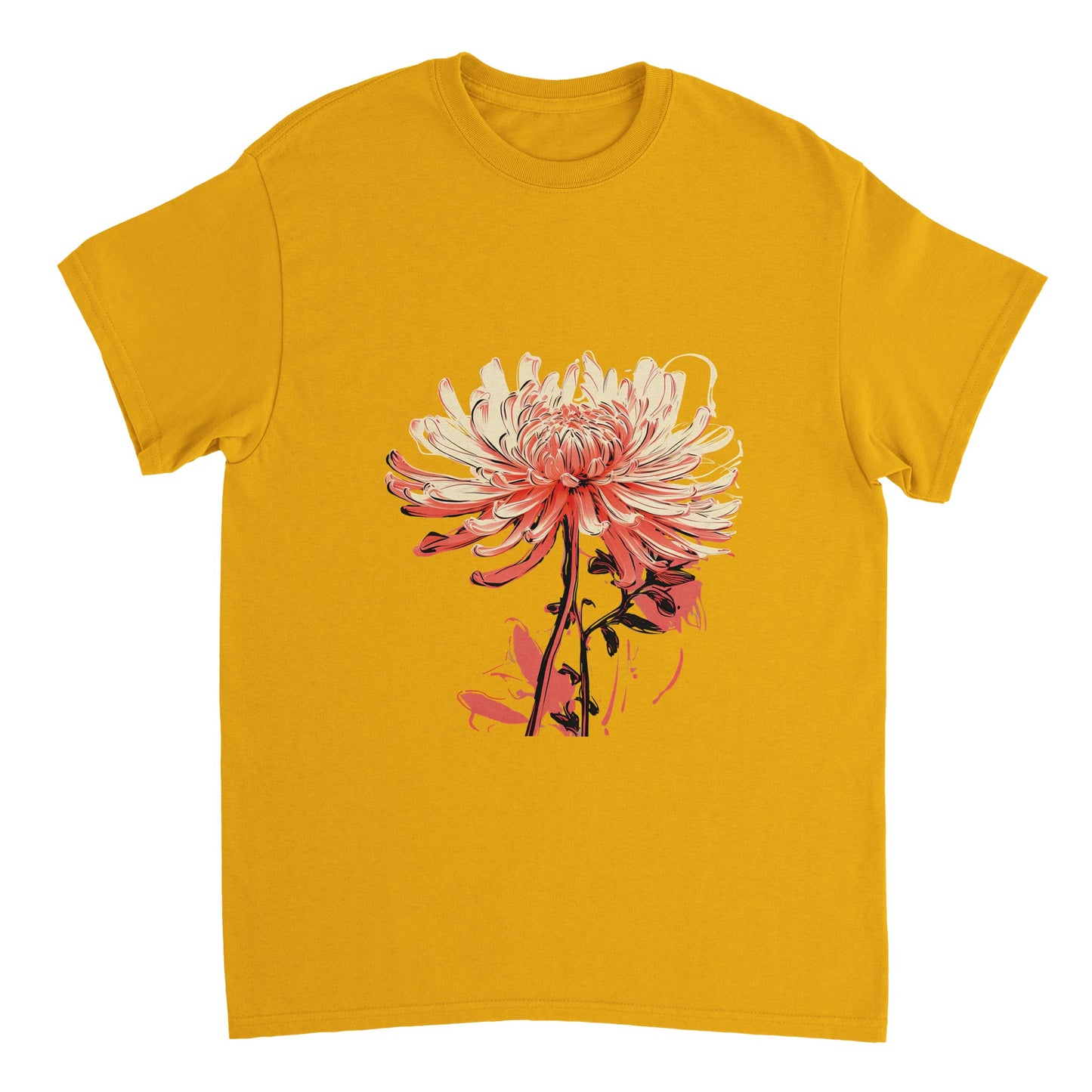 Chrysanthemum - Flower Power Collection - Unisex Crewneck T-shirt