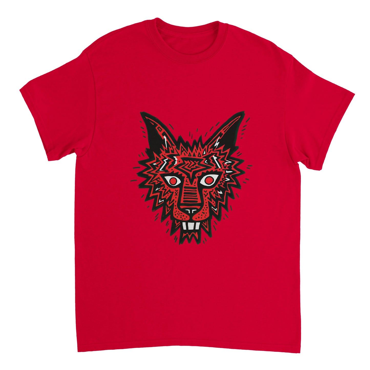 Red Wolf - Spooktacular Collection - Unisex Crewneck T-shirt