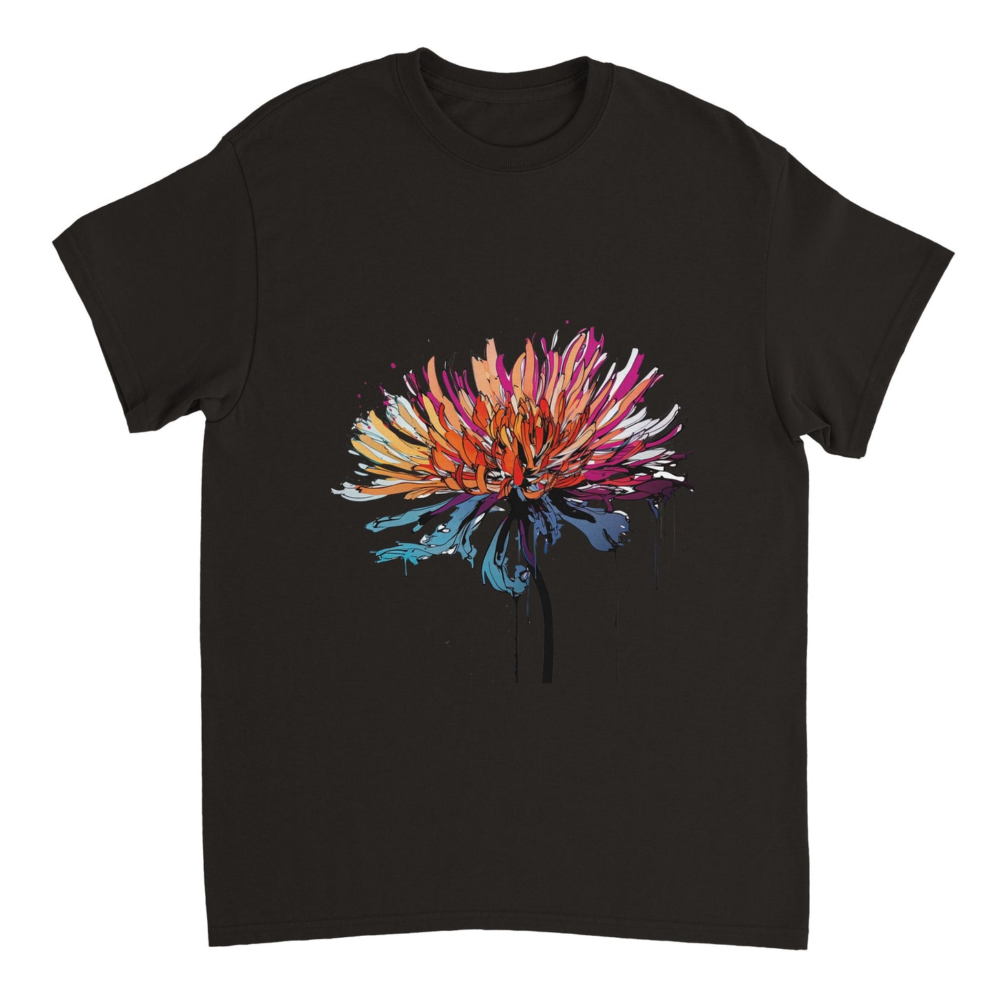 Chrysanthemum - Flower Power collection - Unisex Crewneck T-shirt