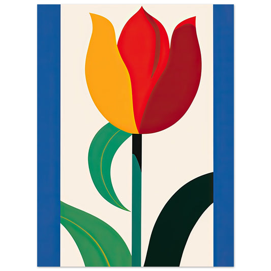 Tulip - Flower Power Collection - Premium Matte Paper Poster