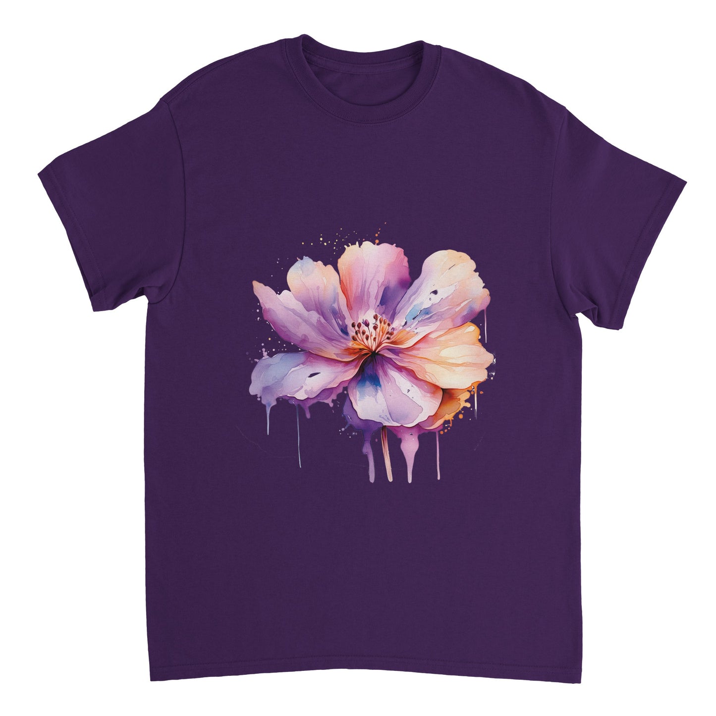 Flower - Flower Power Collection- Unisex Crewneck T-shirt