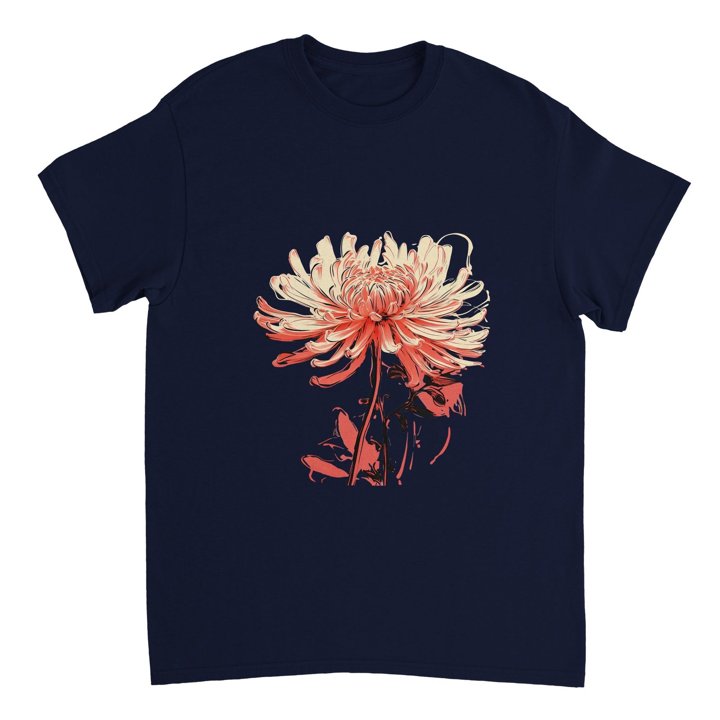 Chrysanthemum - Flower Power Collection - Unisex Crewneck T-shirt