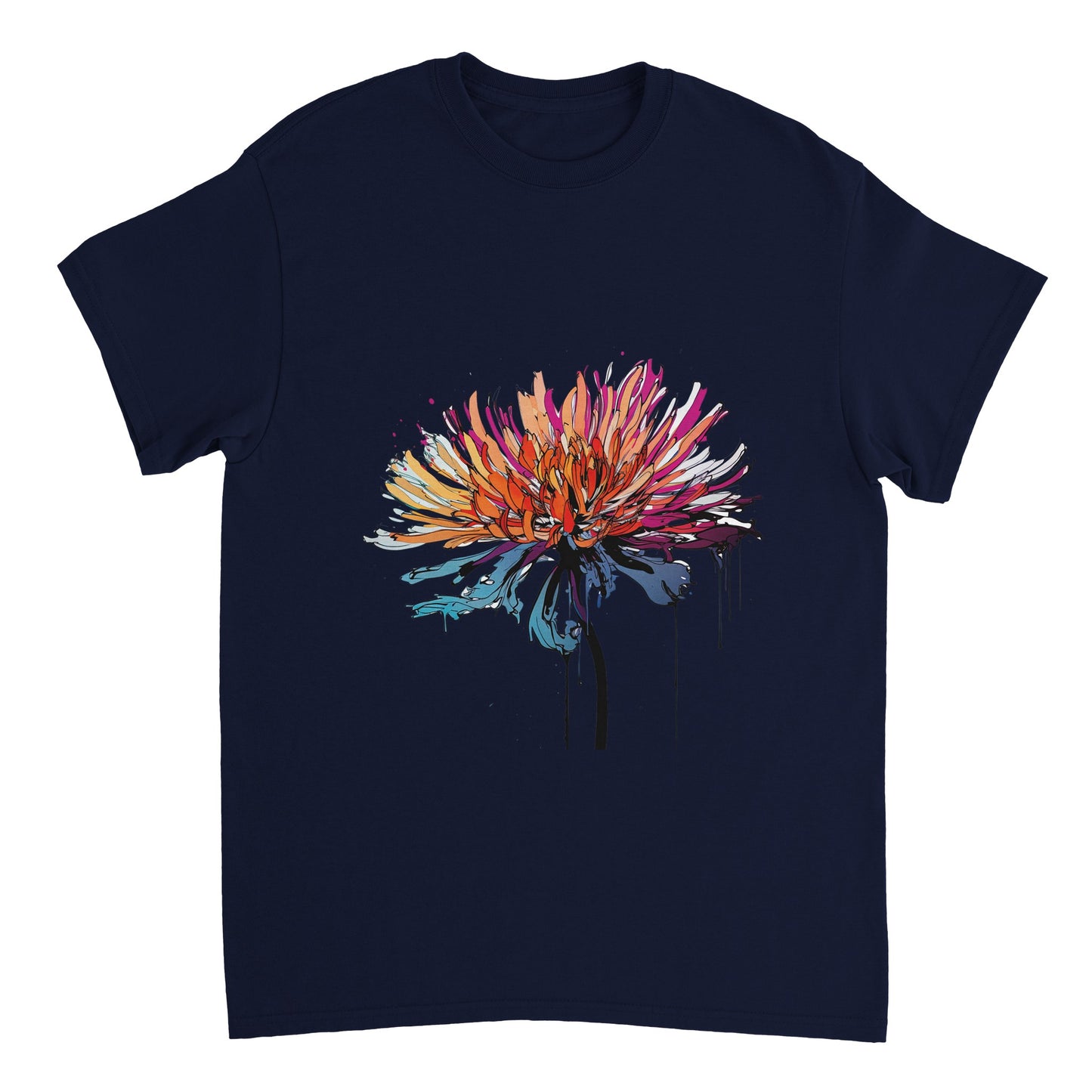 Chrysanthemum - Flower Power collection - Unisex Crewneck T-shirt