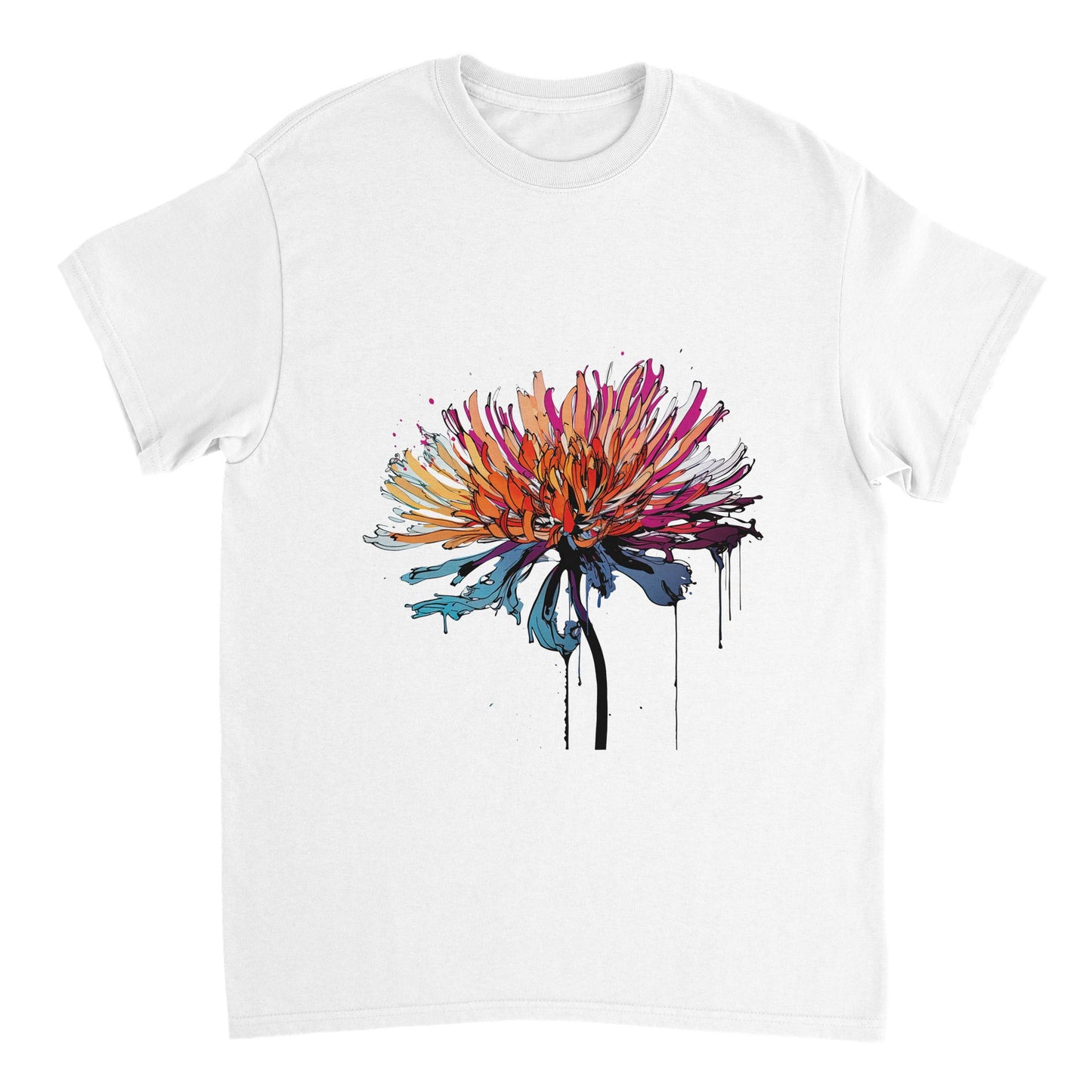 Chrysanthemum - Flower Power collection - Unisex Crewneck T-shirt