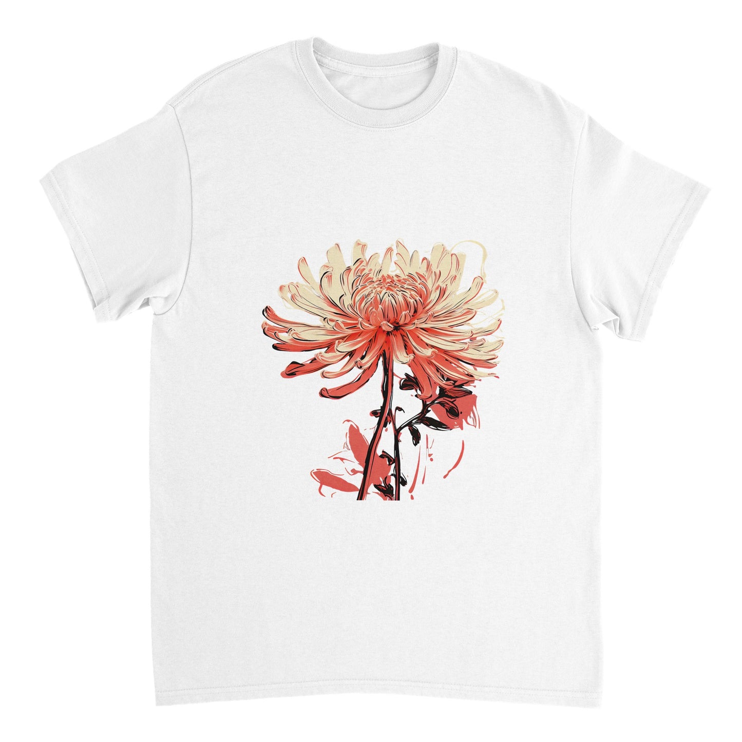 Chrysanthemum - Flower Power Collection - Unisex Crewneck T-shirt