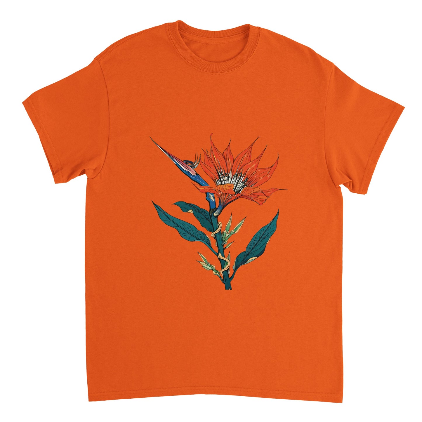 Bird of Paradise - Flower Power Collection - Unisex Crewneck T-shirt