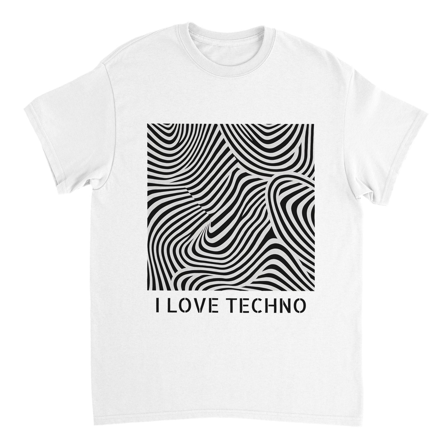 Techno - Music Series - Unisex Crewneck T-shirt