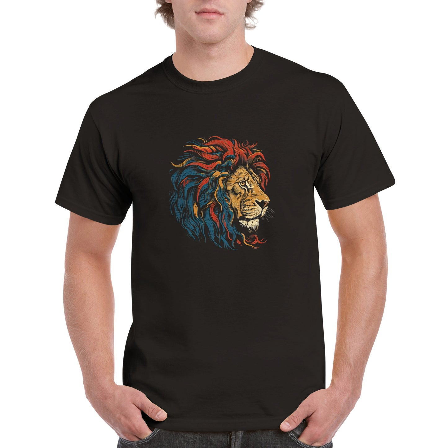 Lion - Wild Heart Collection - Unisex Crewneck T-shirt