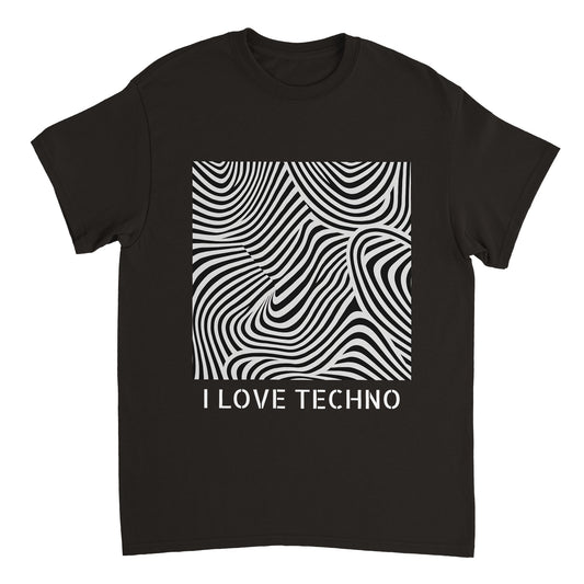 Techno - Music Series - Unisex Crewneck T-shirt
