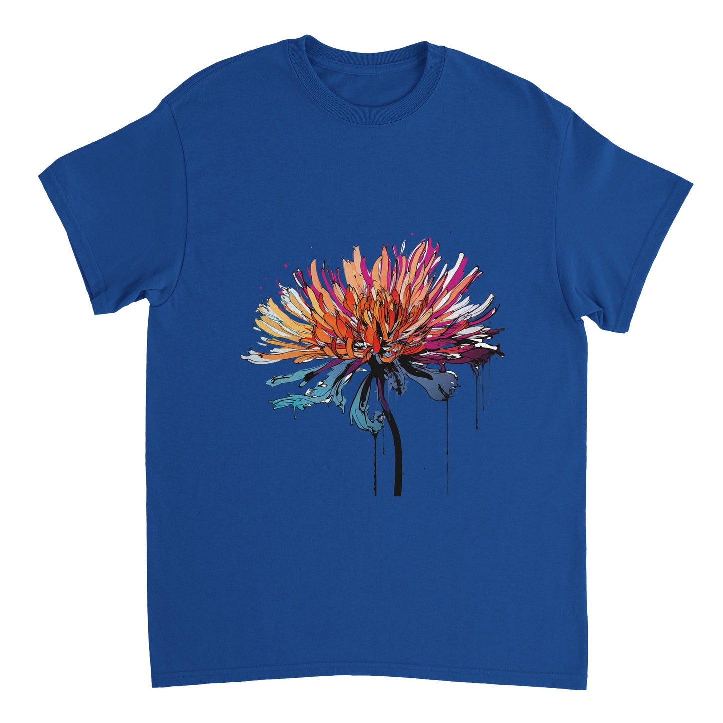 Chrysanthemum - Flower Power collection - Unisex Crewneck T-shirt