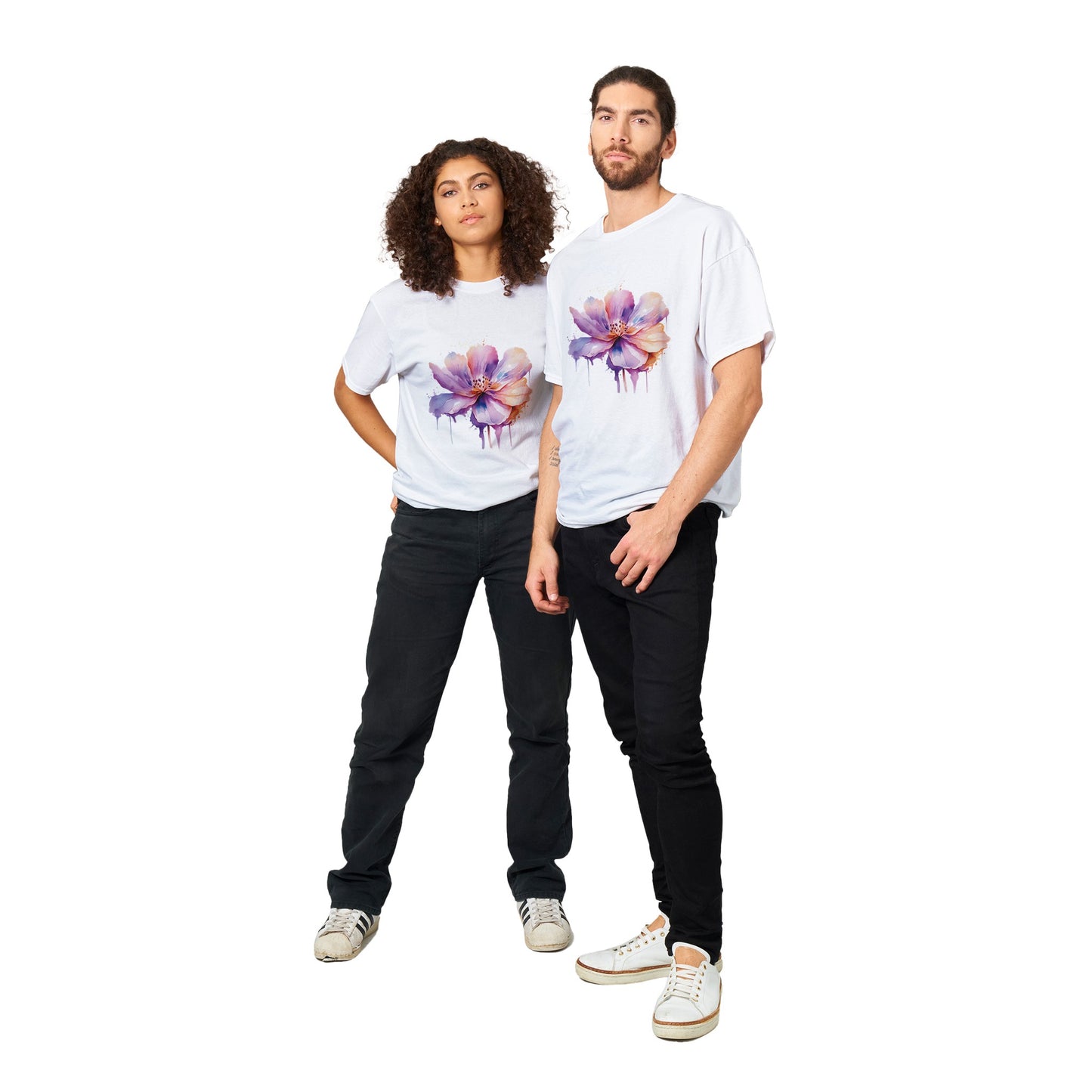 Flower - Flower Power Collection- Unisex Crewneck T-shirt