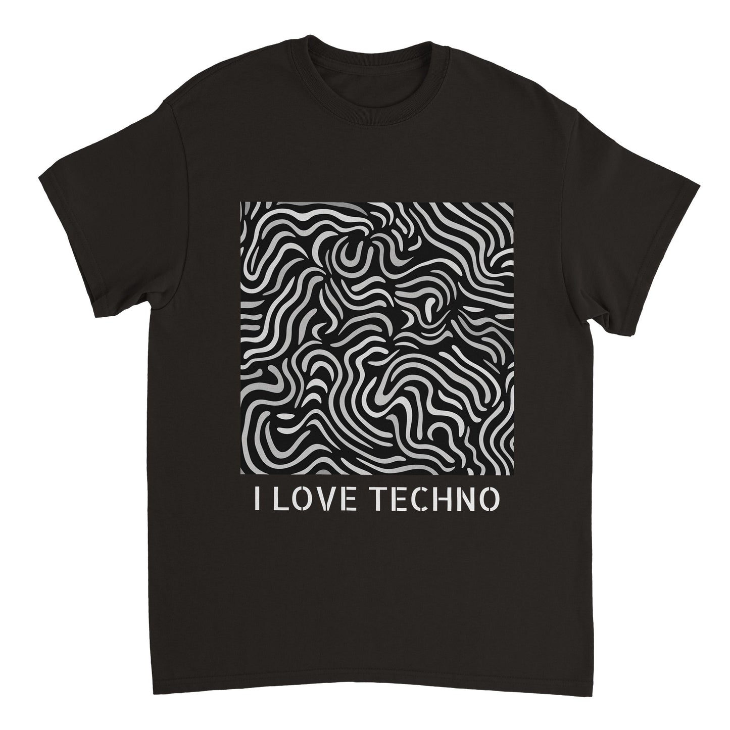 Techno - Music Series - Unisex Crewneck T-shirt