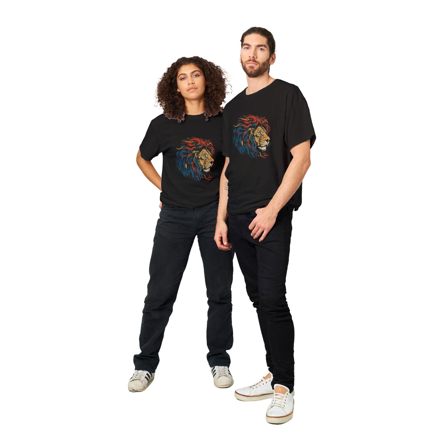 Lion - Wild Heart Collection - Unisex Crewneck T-shirt