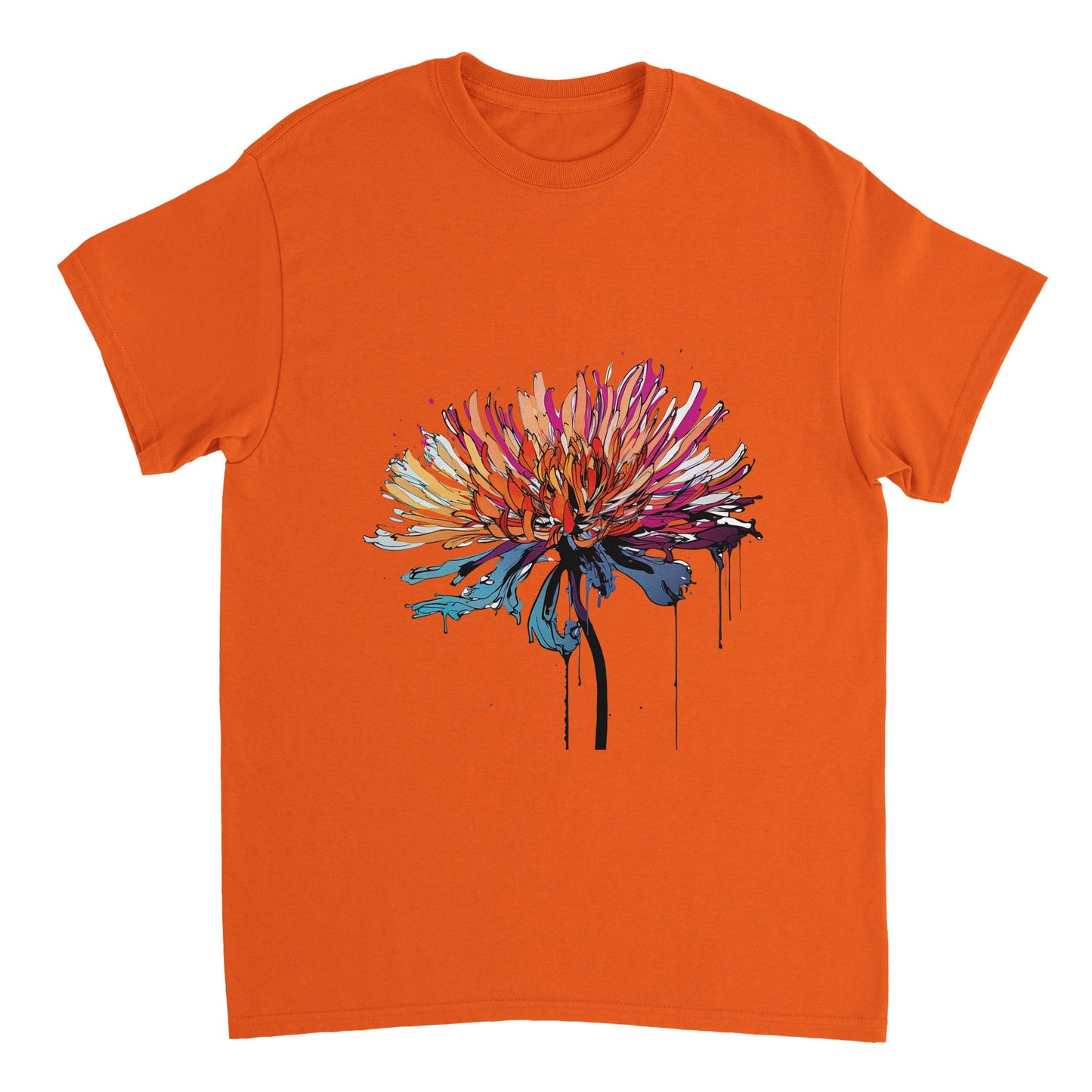 Chrysanthemum - Flower Power collection - Unisex Crewneck T-shirt